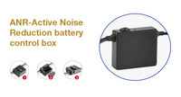Casque de pilote à réduction de bruit active ANR avec double connecteur GA pour avions généraux