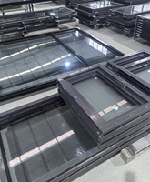 Ventanas Abatibles de Aluminio con Doble Acristalamiento, Insonorizadas y de Ahorro Energético para Apartamentos, Casas Pasivas y Hoteles de Lujo