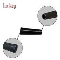 Embouts de chicha jetables noirs de 34 mm pour accessoires en plastique bon marché et colorés, bonbons chicha noirs, embouts de narguilé de 34 mm