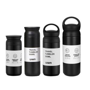Offre Spéciale – Tasse de Voyage Isotherme Double Paroi en Acier Inoxydable 350 ml/500 ml – Bouteille Thermique à Isolation Sous Vide pour Café - Product Image 5