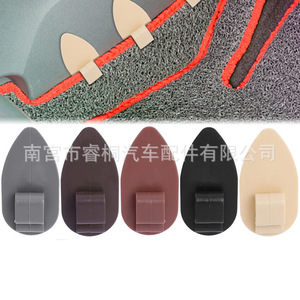 Clips para Alfombrillas de Coche Shuangxuan, Hebillas Fijas de Plástico, Color Negro, Beige, Marrón, Café, Gris, Fijador Universal para Automóvil - Product Image 1