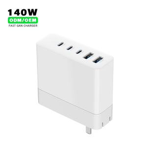 Venta al por mayor 140W Multi Protocolo Cargador rápido QC4 <span class=keywords><strong>0</strong></span> <span class=keywords><strong>PD3</strong></span> 1 US UK KR AU Enchufes de carga rápida para el teléfono del juego del ordenador portátil - Product Image 3