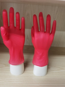 Gants en <span class=keywords><strong>vinyle</strong></span> et nitrile de haute qualité pour salon de tatouage et de beauté, <span class=keywords><strong>rose</strong></span>, noir, bleu, violet, vert, logo personnalisé, sans latex - Product Image 3