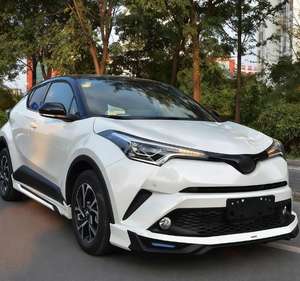 สำหรับ CHR 2018-2020 ชุดแต่งสไตล์ Modellista สเกิร์ตข้างหน้า/หลัง วัสดุพลาสติก ABS สีดำ ติดตั้งแบบสกรู ใช้ได้กับรถยนต์ทั่วไป ผลิตจากโรงงาน - Product Image 2