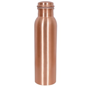 Bouteille d'eau en cuivre durable pour garder l'eau fraîche avec un design élégant, adaptée au travail, aux voyages, au fitness et à un usage domestique - Product Image 1