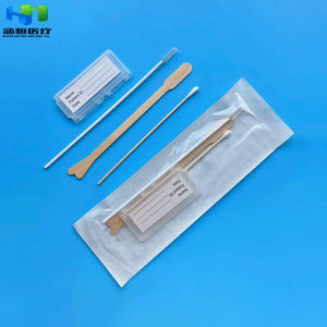 Hanheng Ce pengikis serviks kayu steril Spatula Ayre kayu pengikis ginekologi sekali pakai untuk pemeriksaan ginekologi - Product Image 5