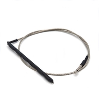 Wholesale Metal Musical Instrument Accessories Piezo Film Pickup Bars for Acoustic Guitar EQ Pickup Stick Connector