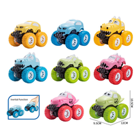 Voiture dinosaure tout-terrain à inertie grande taille, anti-chute, en plastique durable, jouet pour enfants, cadeau d'anniversaire