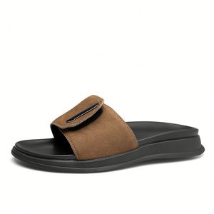 Nuevo Diseño Personalizado de Sandalias de Verano para Hombre con Punta Abierta, Hebilla de Corcho Estilo Birkenstock y Plantillas Cómodas - Product Image 1