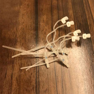 Puntas de Auricular de Ajuste Abierto para Tubo BTE Tradicional, Tubo Transparente Curvo con Bloqueo de Plástico, Auricular Binaural de Ajuste Abierto - Product Image 5