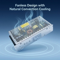 Alimentation à découpage 150W NES-150 Transformateur CA/CC 12V 24V Sortie Unique pour Équipement Industriel, Sécurité et Éclairage LED