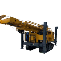 Foreuse rotative pour puits d'eau de 500 m avec pompe et moteur, composants essentiels, machine de forage