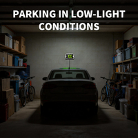 Capteur de distance de stationnement OEM ODM pour voiture avec indicateur sonore et lumineux à activation automatique pour aide au stationnement en garage résidentiel privé