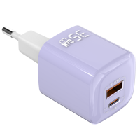 Cargador USB C de 35W para iPhone 17 con Carga Rápida, Nexode, 2 Puertos, GaN, PPS, Compacto, para iPhone, Galaxy y Más