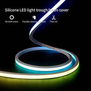 شريط سيليكون حليبي شريط ليد نيون سيليكون أجوف بثق مطاط سيليكون شريط ليد - Product Image 5