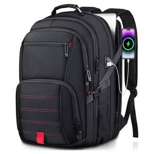 Extra großer 50L Flug genehmigt Weitermachen für Männer Tages rucksack Großer Rucksack <span class=keywords><strong>TSA</strong></span>-zugelassene Geschäfts arbeit für 17-Zoll-<span class=keywords><strong>Laptop</strong></span>-Rucksack - Product Image 1