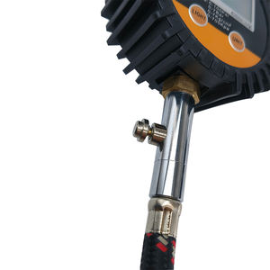 สงสัยเกจวัดลมยางสำหรับรถจักรยานยนต์และจักรยานเกจวัดความดันลมยางดิจิตอลพร้อม DP-T01ท่อ - Product Image 3