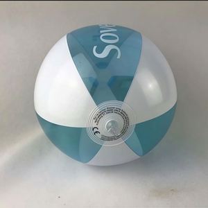 Ballon de plage publicitaire en PVC, léger, écologique, résistant aux déchirures, gonflable rapidement, imprimé sur mesure, non toxique, pour piscine et fêtes estivales - Product Image 3