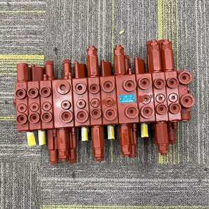 Excavator Parts U15 U17 U20 U25 U30 Main Control Valve 221477-01 22147701 Distribution Valve Hydraulic Valve Assy - Product Image 6