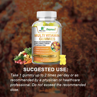Gommes multivitaminées |   Mélange complet de vitamines et de minéraux pour soutenir l'immunité et la santé digestive des adultes (60 comprimés à croquer)