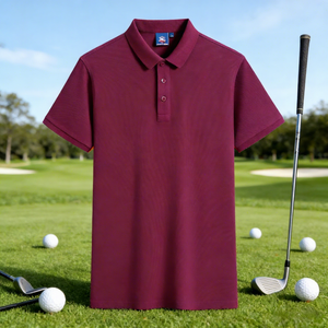 Polo da Uomo in Tinta Unita di Alta Qualità all'Ingrosso, Magliette Estive a Manica Corta a Prezzo Conveniente - Product Image 1