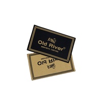 Étiquette de tissu de vêtement de logo privé personnalisé 100% coton biologique vêtements Jacquard haute densité étiquette tissée en satin étiquettes tissées de vêtements