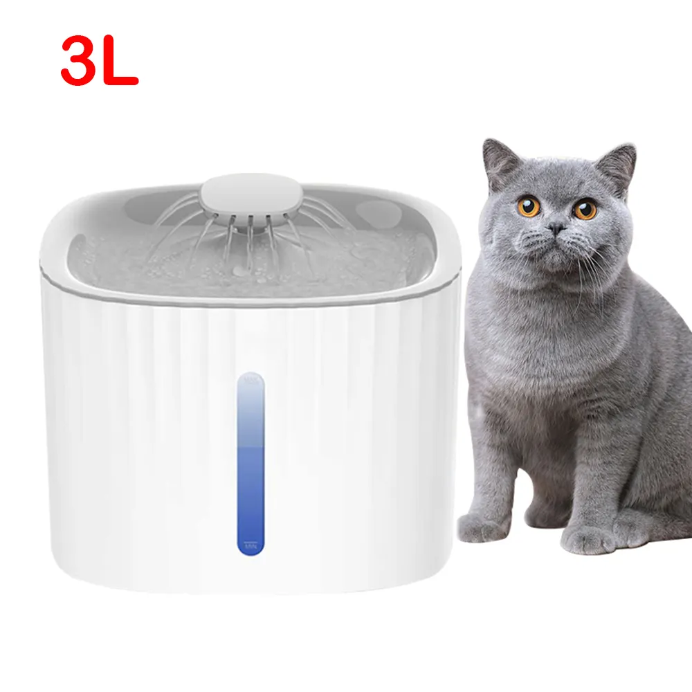 Pets Drinks Feeding Bowl Cat Water Fountain For Cat Dog Smart Water Dispenser With Filter