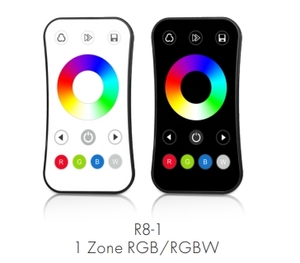 Skydance R8-<span class=keywords><strong>1</strong></span> R8 <span class=keywords><strong>1</strong></span> khu/4 khu <span class=keywords><strong>RGB</strong></span>/RGBW cảm ứng bánh xe từ xa RF không dây từ xa áp dụng cho <span class=keywords><strong>RGB</strong></span>/RGBW Led điều khiển dimmer - Product Image 2