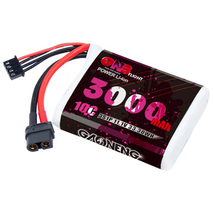 Pack de batteries Li-ion GNB GAONENG 3S 3000mAh 11.1V 10C XT60 VTC6 18650 pour voitures RC Sonic Model Baby AR Wing Pro - Product Image 1