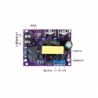 Micro-onduleur DC-AC 100W, carte d'alimentation boost, 24V vers 0-110-220V, micro-onduleur