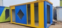 Maison de conteneur en acier portable préfabriquée de luxe Installation rapide à domicile Villa extérieure modulaire à faible coût