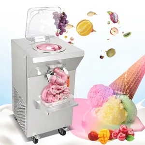 New design Bowl vertical hard ice cream machine/vertical gelato machine/vertical ertical fruits batch freezer