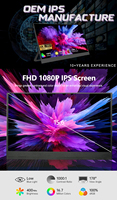 Double écran triple écran d'extension pour ordinateur portable Moniteur portable de jeu Oled 4K de 14.0 pouces