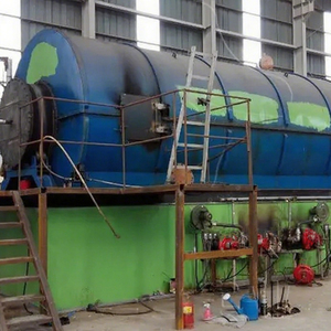 เครื่องรีไซเคิลยางรถยนต์ไพโรไลซิสยางไพโรไลซิสเพื่อผลิตเครื่องยนต์ดีเซล - Product Image 3