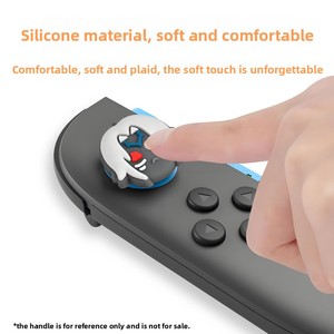 Coque de protection en silicone HX Switch2 avec 2 boutons, motif <span class=keywords><strong>Princesse</strong></span> <span class=keywords><strong>Zelda</strong></span>, pour manette de console de jeu, sans vibration, design personnalisable pour - Product Image 3