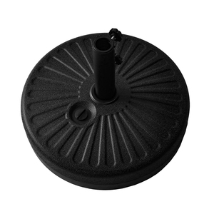 Custom Big Garden <span class=keywords><strong>Patio</strong></span> Beach Black Ground Piezas de repuesto HDPE Cantilever Sun Terrace <span class=keywords><strong>Umbrella</strong></span> Stand Base al aire libre - Product Image 6
