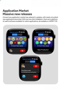 Bán Buôn New Đồng Hồ Series10 Thể Thao Thông Minh Đồng Hồ Cho Nam Giới Và Phụ Nữ Intelligente IP68 Không Thấm Nước Smartwatch Với NFC Kiểm Soát Truy Cập - Product Image 3