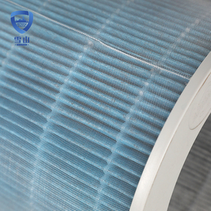 更换家用空气净化器塑料框架圆柱形Hepa空气滤芯 - Product Image 6