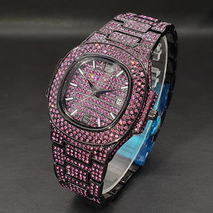 Custom <strong>Watches</strong> With Logo New Design Orologio Per Uomo Montre <strong>Diamant</strong> Diamond Luxury Moissanite Ice Out <strong>Watch</strong> for Men - Product Image 3