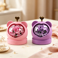 Boîte Cadeau en Gros pour Collier LED, Boîte d'Emballage Bijoux en Forme d'Ours, Boîte Cadeau Romantique Personnalisable en Couleur