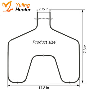 Élément chauffant de remplacement en acier inoxydable de haute qualité WB44K10005 pour four familial 240V 2585W - Product Image 3