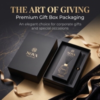 Diffuseur de parfum de luxe avec une formule exclusive à base d'huile pour un parfum longue durée, un excellent choix pour les cadeaux d'entreprise