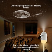 Projecteur d'étoiles USB mini, best-seller Internet, en matériau PE, lumière de nuit ciel étoilé, lampe d'ambiance moderne et minimaliste pour chambre à coucher