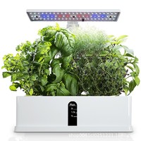 Máquina de Cultivo Hidropónico Inteligente Raylights con LED, para Uso Doméstico, Totalmente Automática, IP42, Equipo de Cultivo sin Suelo, Fácil de Cultivar