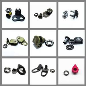 OEM ODM Footwear Hardware Metal <b>Boot</b> Hooks Shoelace D Ring Eyelets for <b>Work</b> <b>Boots</b> Hiking Shoes and Sneakers - Product Image 2