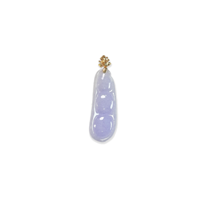 Pendentif en jadéite violette de Birmanie de qualité supérieure, porte-bonheur, pendentif en jadéite de haute qualité pour femmes, cadeau en jadéite birmane (avec NGTC) - Product Image 2