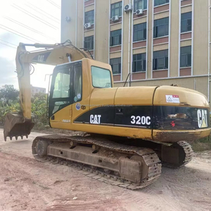 Usado Cat 320C Original Japón Caterpillar 20T Máquina de movimiento de tierra Excavadora de segunda mano Cat320CL Usado Cat Excavadoras 320c 320CL - Product Image 1