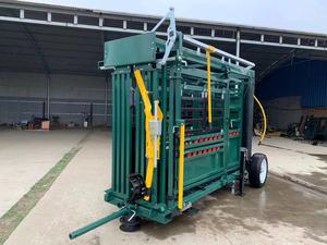 Equipo Ganadero: Nuevo Sujeción Automático Premium de Acero al Carbono para Ovejas, Caballos y Ganado con Rueda de Pesaje - Product Image 3