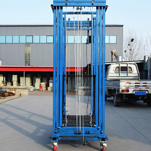 Vận hành trơn tru, nâng 2-12 mét, tải 500kg, giàn giáo điện có thể gập lại mới, thiết bị xây dựng và xây dựng - Product Image 6