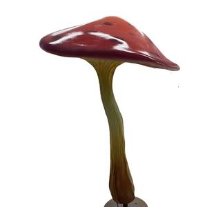 चीन के थोक आउटडोर उद्यान परिदृश्य आभूषण लैंप कृत्रिम राल बड़ी चमकदार रोशनी वाली रात मशरूम की रोशनी - Product Image 4